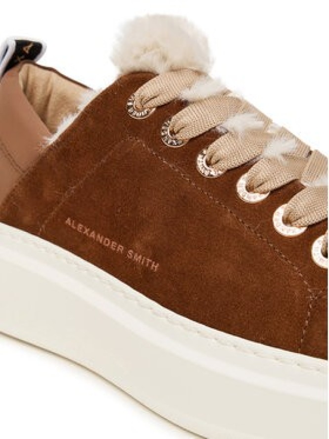 Alexander Smith Sneakersy Wembley Folded ASBCWRW Brązowy