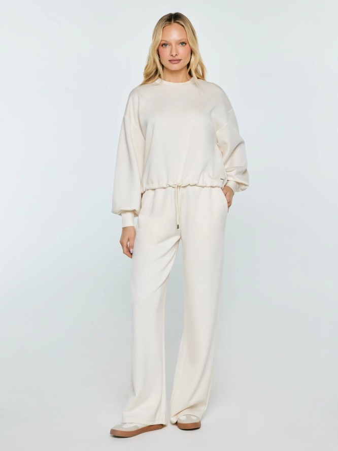 bluza damska z wiskozy kremowa lunara 102
