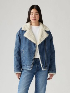 Levi's Kurtka dżinsowa w kolorze niebieskim rozmiar: L