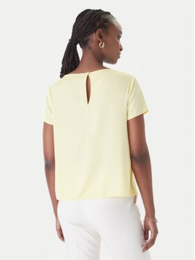 Rinascimento Bluzka CFC0127880003 Żółty Regular Fit