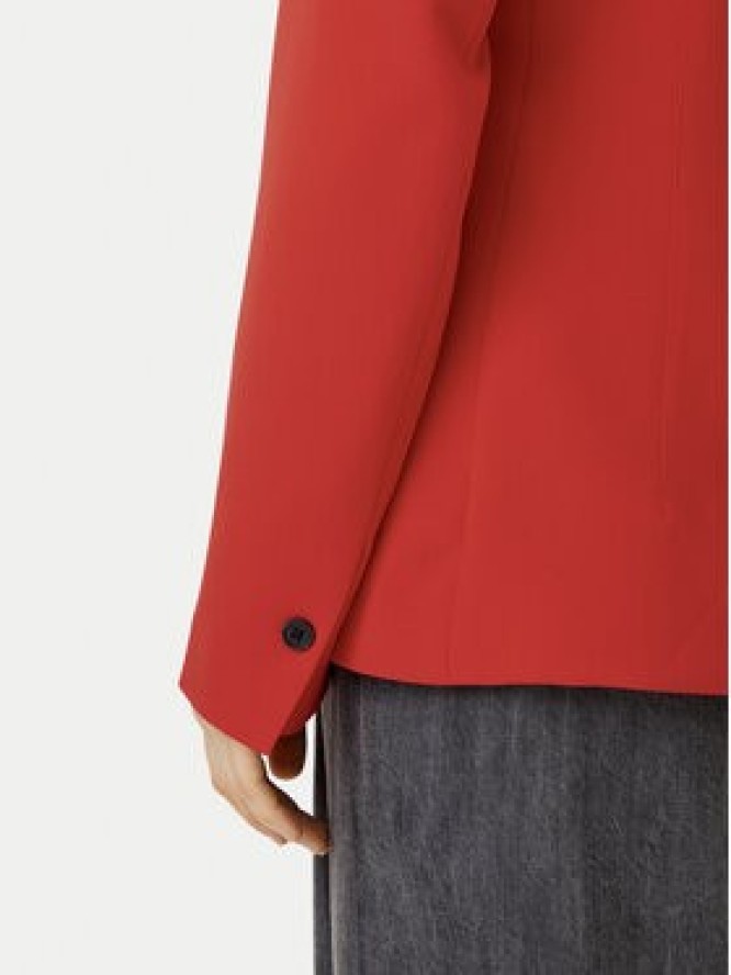 ONLY Marynarka Raven 15338389 Czerwony Slim Fit