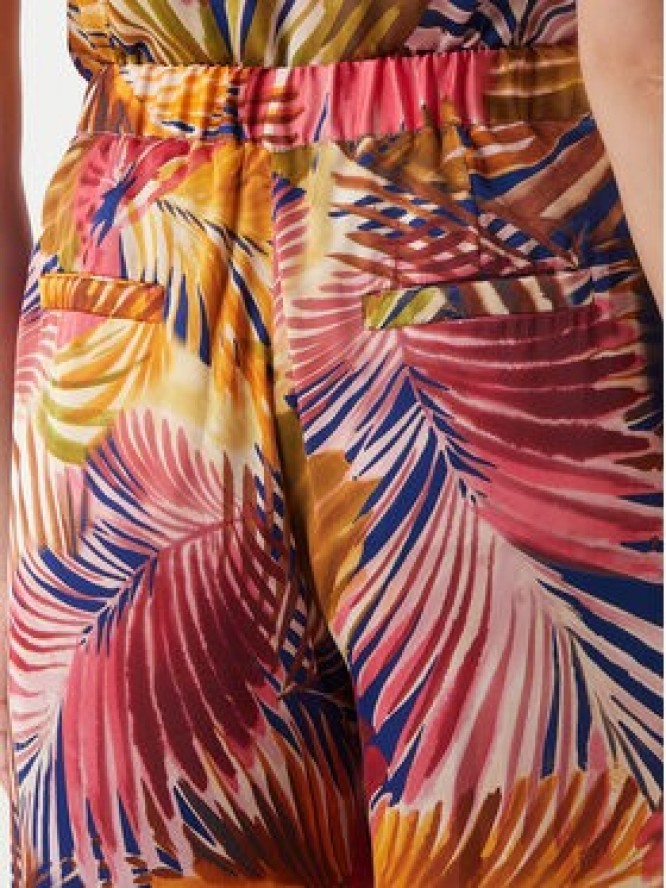 Morgan Spodnie materiałowe 261-PCHAU.F Kolorowy Wide Leg