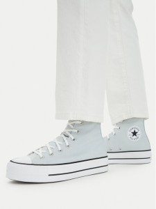 Converse Trampki Chuck Taylor All Star Lift Platform A11873C Błękitny