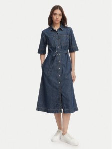 Tommy Hilfiger Sukienka jeansowa WW0WW50622 Niebieski Regular Fit