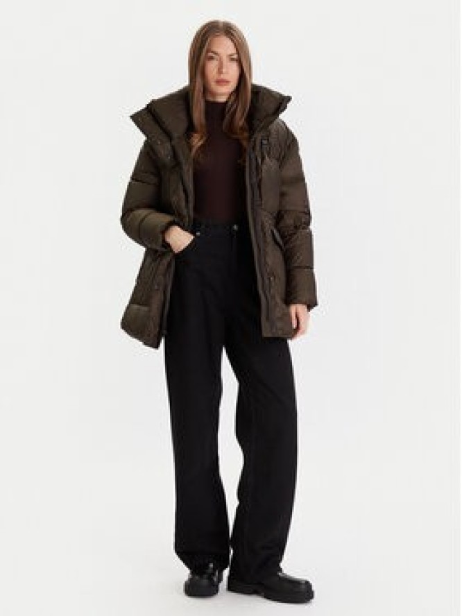 Blauer Kurtka puchowa 25WBLDB03175 Brązowy Regular Fit