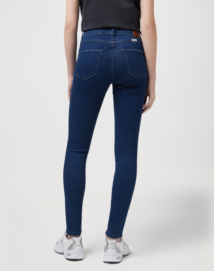 LEE DAMSKIE SPODNIE JEANSOWE HIGH SKINNY UNBREAKABLE 112342897 W27H013837