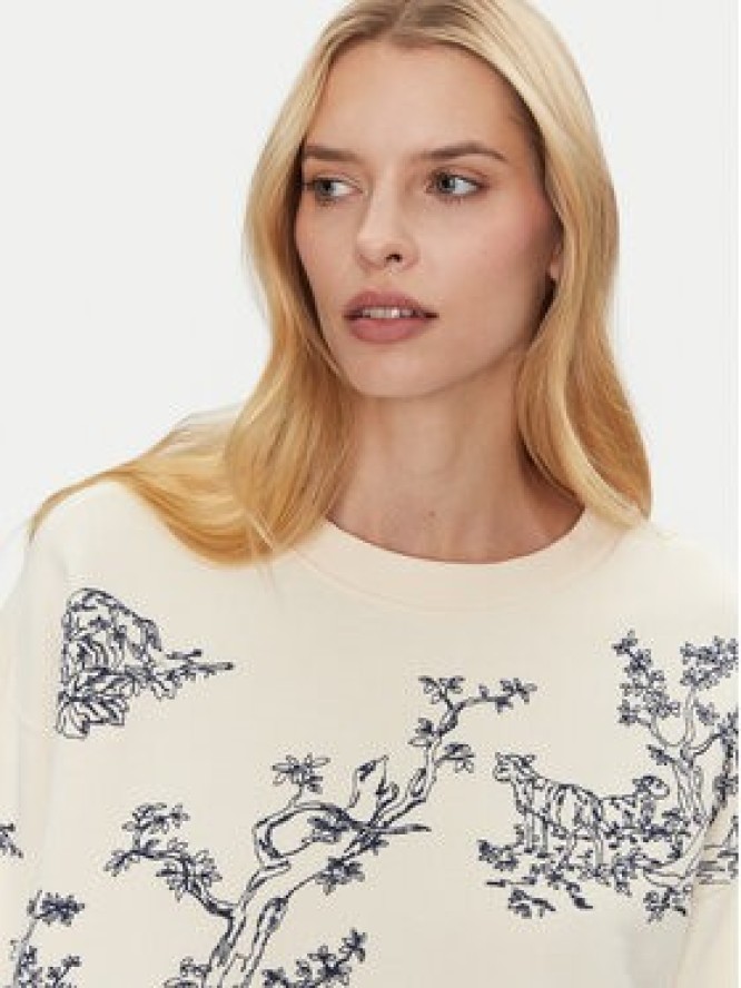 Munthe Bluza Friede 251111825163 Beżowy Relaxed Fit