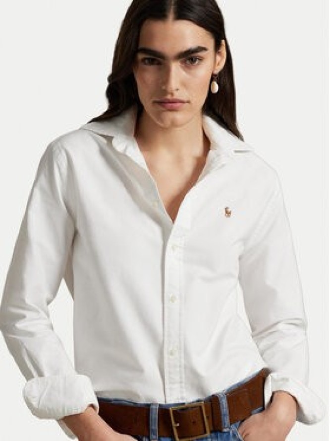 Polo Ralph Lauren Koszula 211970736001 Biały Relaxed Fit