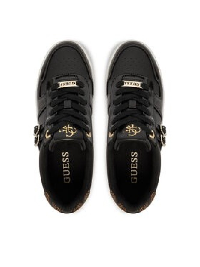Guess Sneakersy FLFMAG ELE12 Czarny