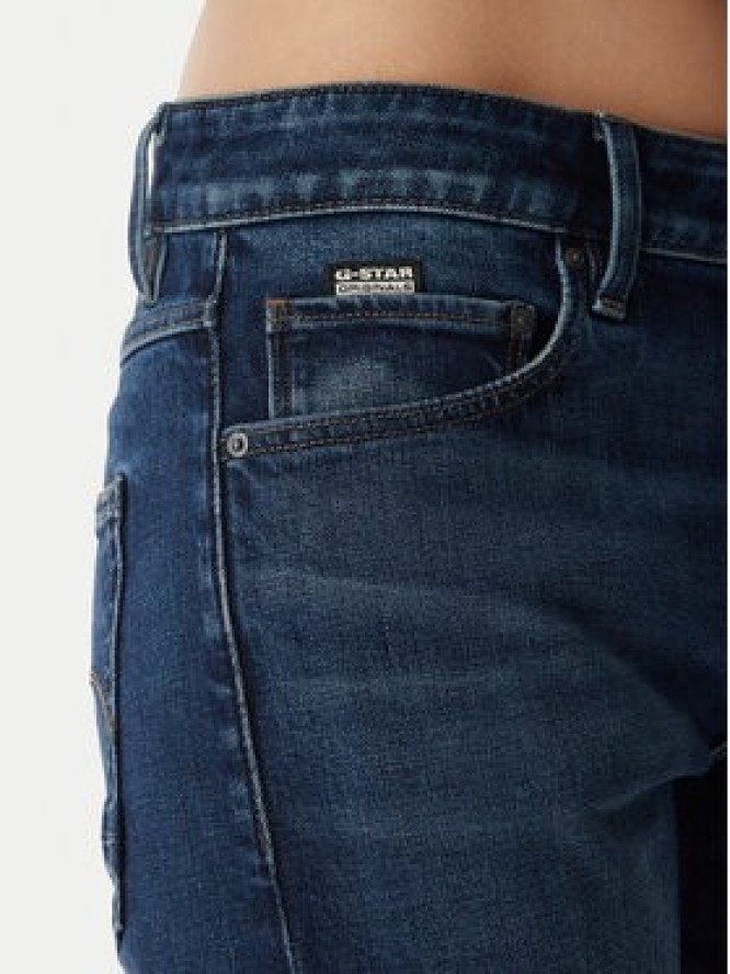 G-Star Raw Jeansy Kate D15264-C052 Granatowy Boyfriend Fit
