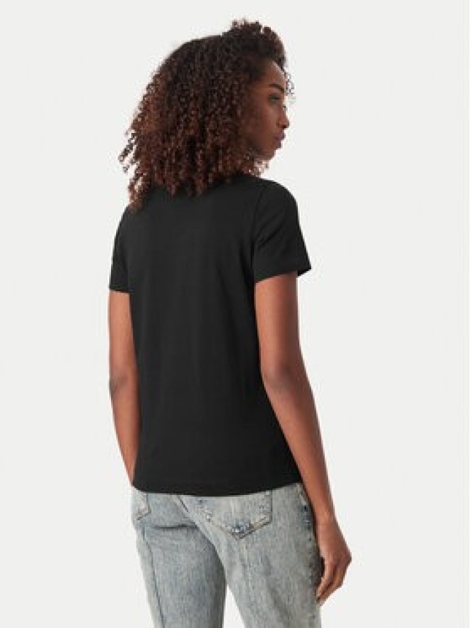 Guess T-Shirt W6YI29 K4348 Czarny Regular Fit