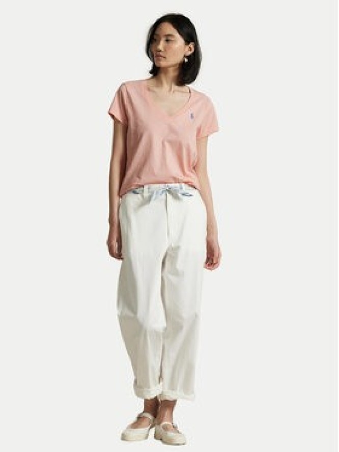 Polo Ralph Lauren T-Shirt 211902403008 Różowy Straight Fit