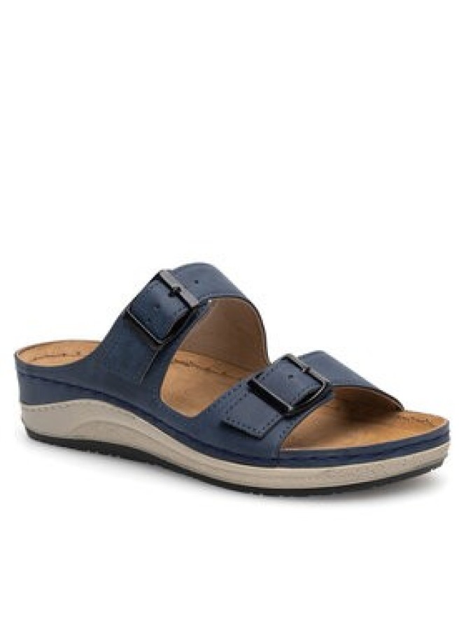 Inblu Klapki PF030100 Granatowy