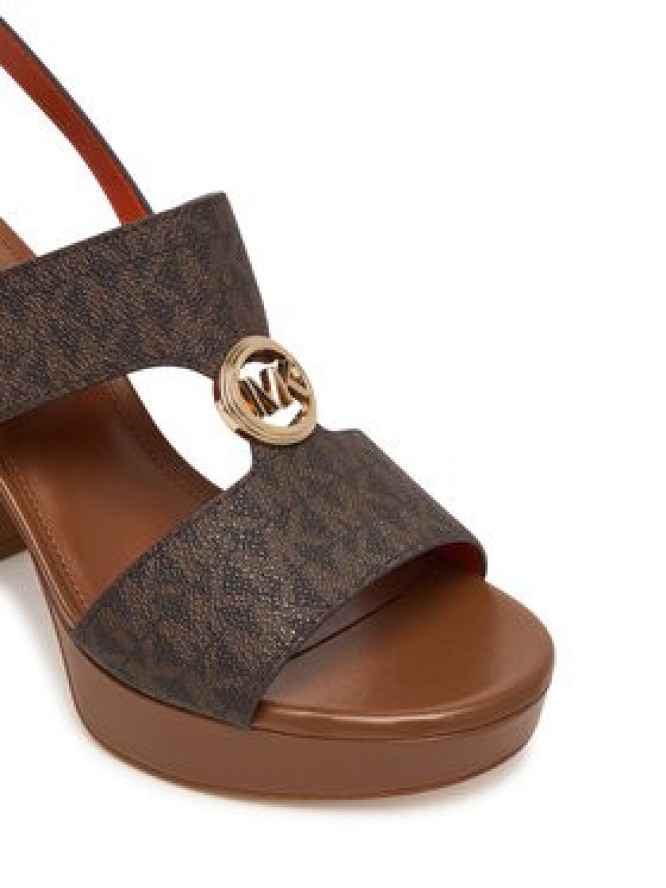 MICHAEL Michael Kors Sandały Erin Platform 40S6ERHS1B Brązowy