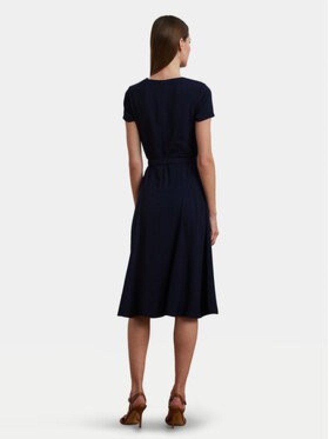 LAUREN RALPH LAUREN Sukienka koktajlowa 200973369001 Granatowy Regular Fit