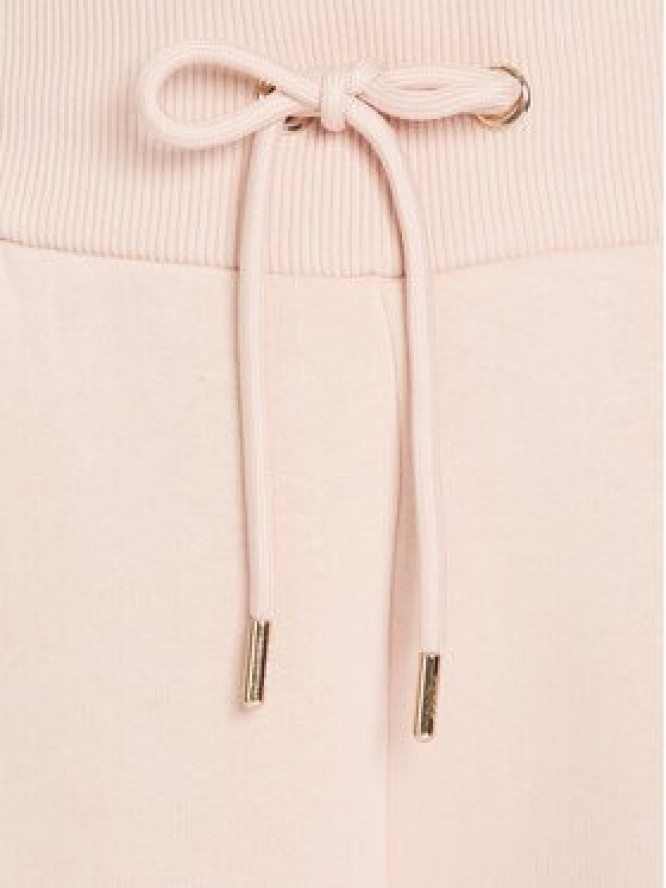 Guess Spodnie dresowe V5BB10 KB681 Różowy Regular Fit