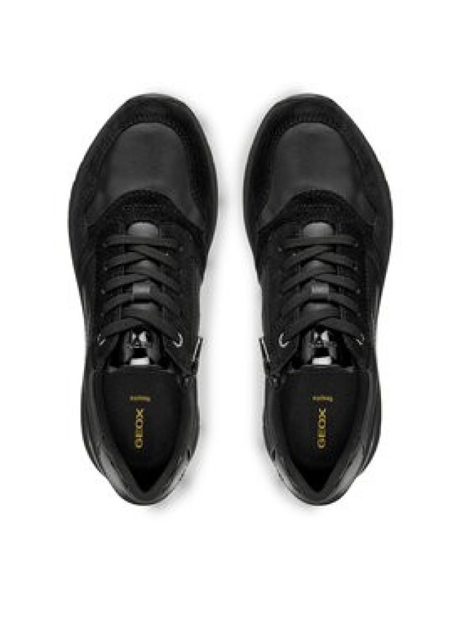 Geox Sneakersy D Desya D5600B 08522 C9999 Czarny