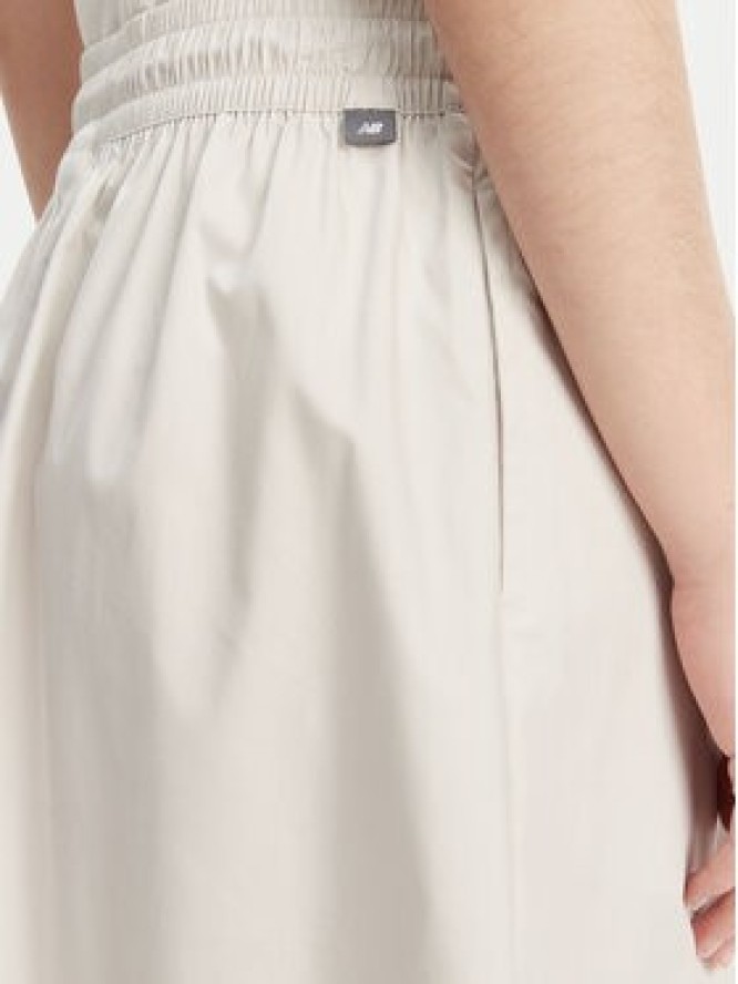 New Balance Spódnica midi WK51551 Szary Regular Fit