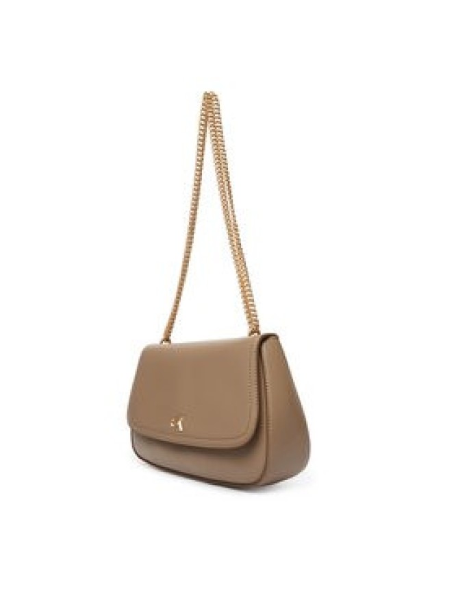 Calvin Klein Torebka Ck Convertible Chain Medium Bag LV04F3171G Beżowy