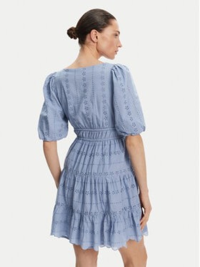 Pepe Jeans Sukienka letnia Day PL953694 Błękitny Regular Fit
