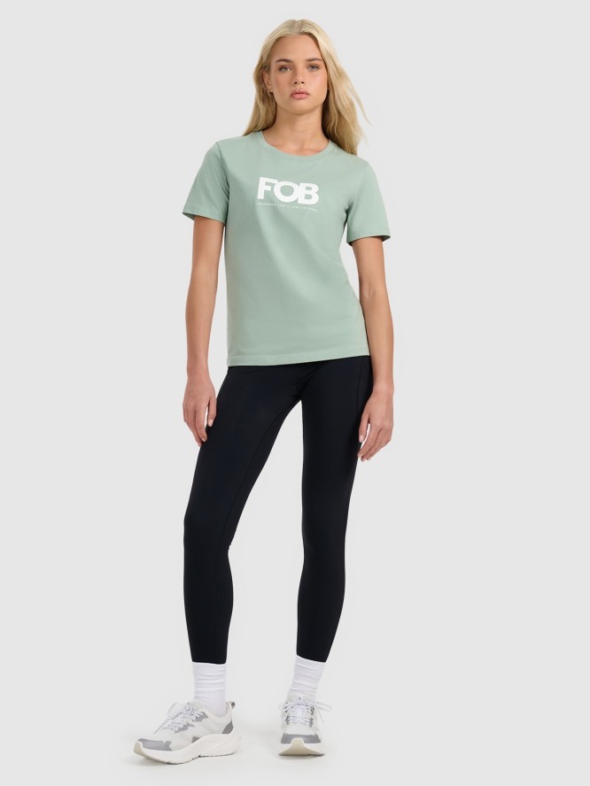 4F Legginsy dzianinowe damskie - czarne XL