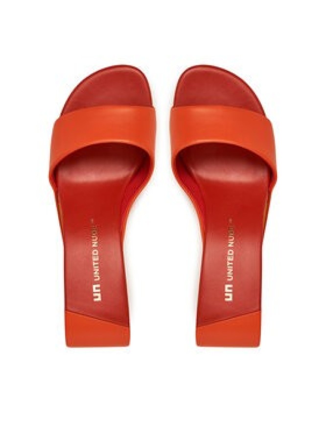 United Nude Klapki Mobius Mid 1000387016 Pomarańczowy