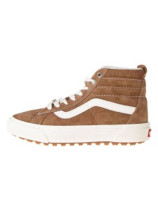 Vans Skórzane sneakersy w kolorze jasnobrązowym rozmiar: 40,5