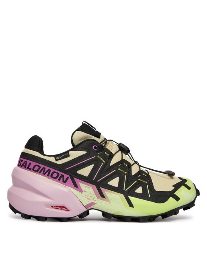 Salomon Buty do biegania Speedcross 6 Gore-Tex L47985700 Żółty