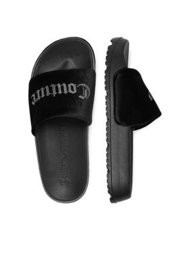 Juicy Couture Klapki PJC5 Czarny