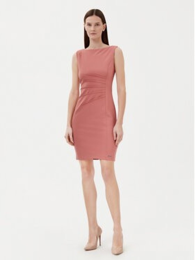 Calvin Klein Sukienka koktajlowa K20K208433 Różowy Slim Fit