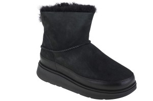 Botki FitFlop Gen-FF Mini z dwustronnej owczej skóry czarne