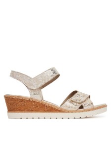 Remonte Sandały R6252-91 Złoty