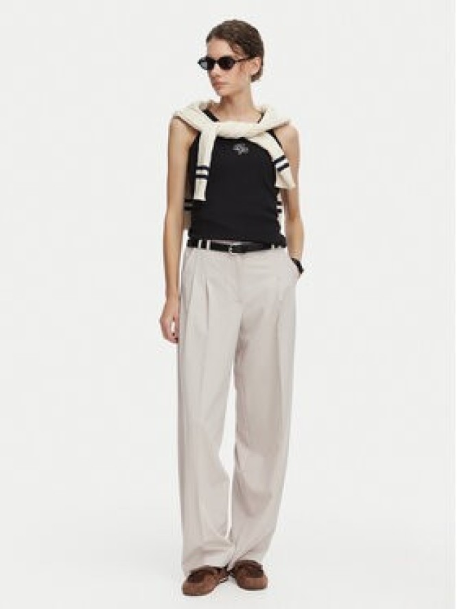 Beverly Hills Polo Club Top P-SS26W-TK550000 Czarny Regular Fit