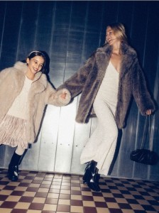 Sztuczne futro - beżowy