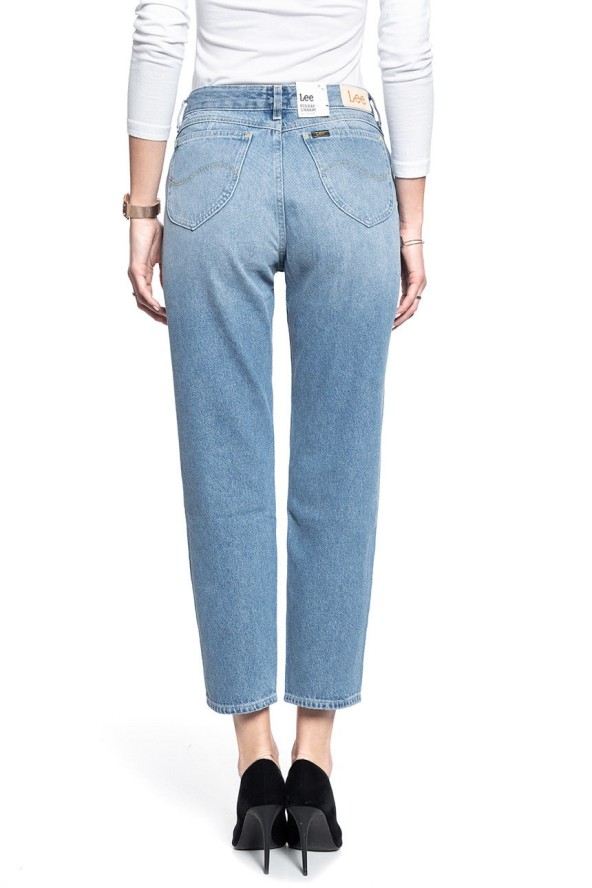 SPODNIE DAMSKIE LEE REGULAR STRAIGHT 90'S CAROL WORN CALLIE L30JGAZM 112106462