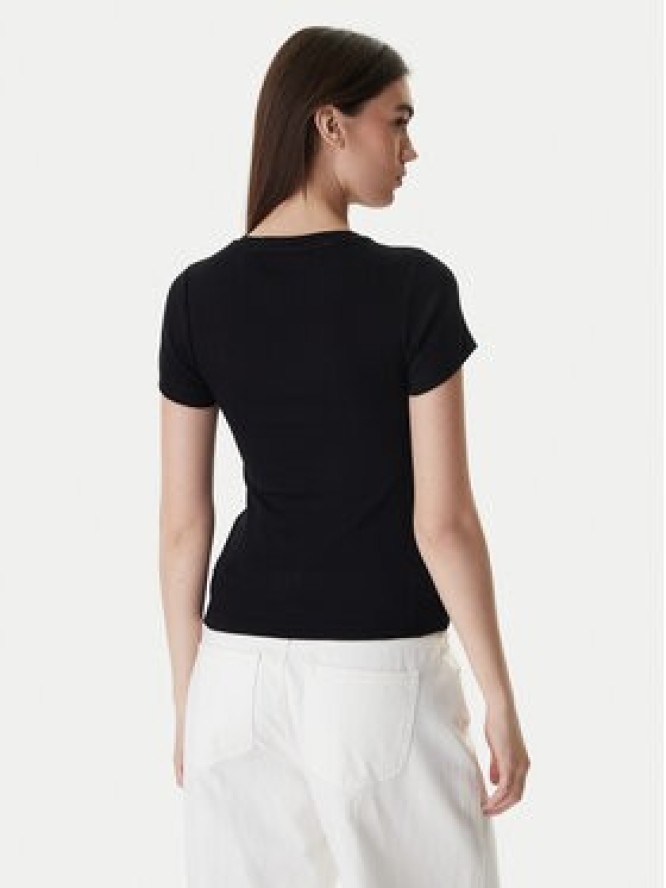 Guess Jeans T-Shirt W6RP21 KA0H1 Czarny Slim Fit