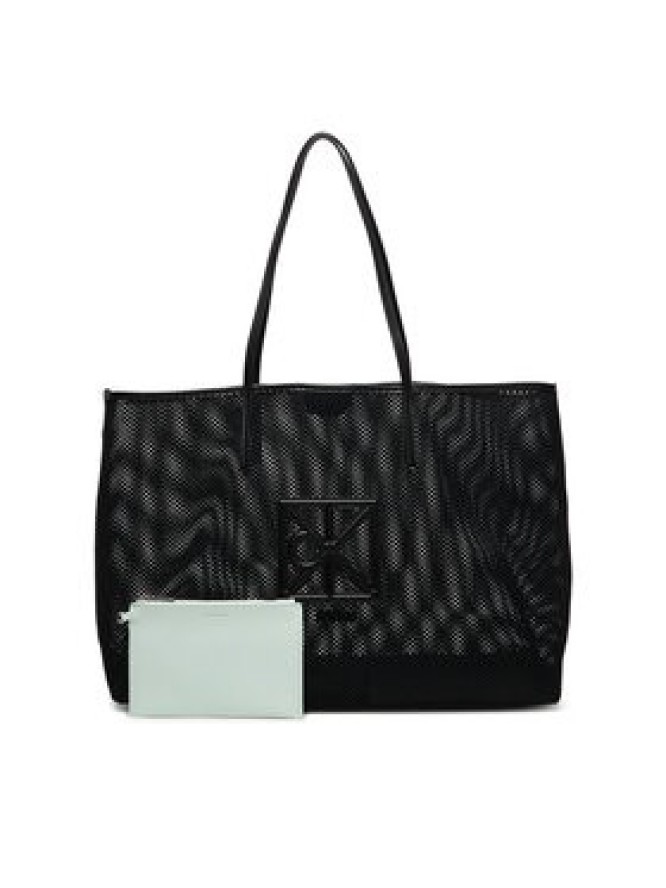 Calvin Klein Torebka Emblem Mesh Xl Tote LV04F3422G Czarny