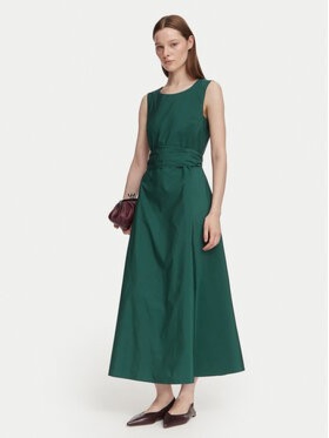 Weekend Max Mara Sukienka koktajlowa Gentile 2625226091 Zielony ciemny Regular Fit