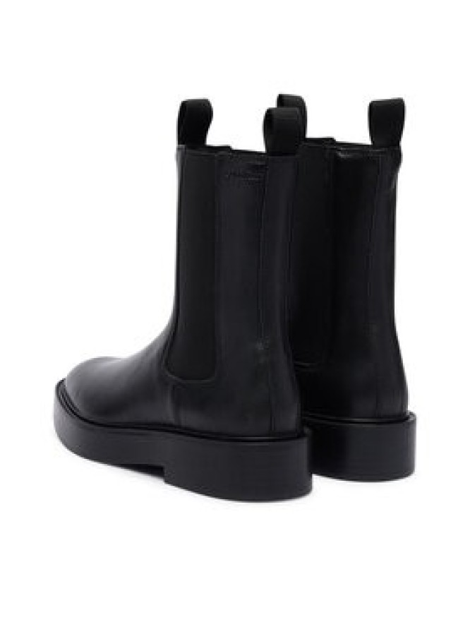 Calvin Klein Sztyblety Convate Welt Chelsea Lth YW0YW01905 Czarny