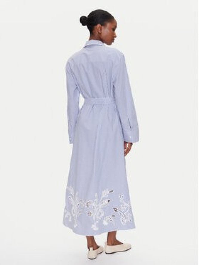 Tommy Hilfiger Sukienka koszulowa WW0WW44660 Błękitny Regular Fit