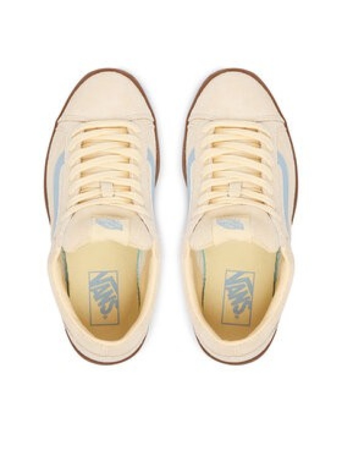 Vans Sneakersy Old Skool 36 Cup VN000Z9JIDF1 Kremowy