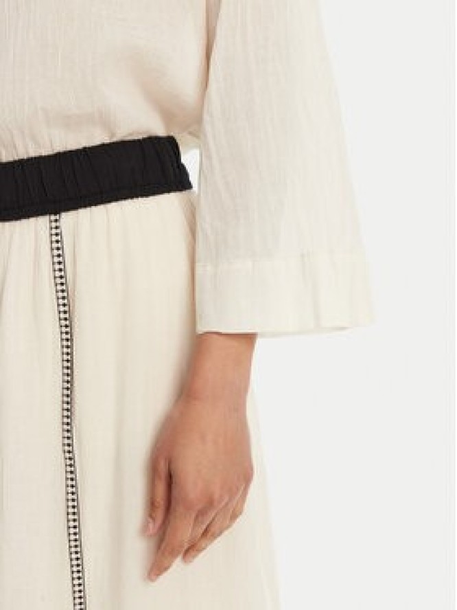 Devotion TWINS Koszula Gaia 025.001G Écru Regular Fit