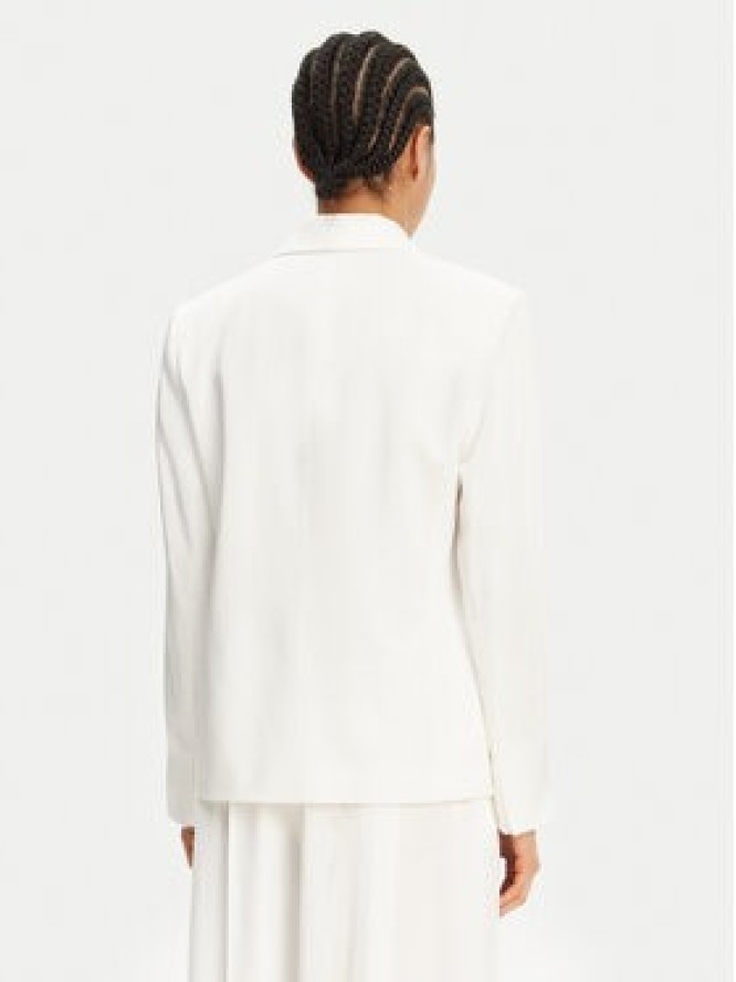 BOSS Marynarka Janka3 50537473 Biały Regular Fit