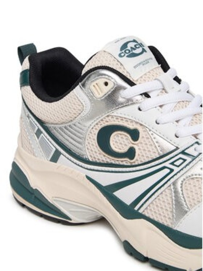 Coach Sneakersy Mesh CAQ29 Écru