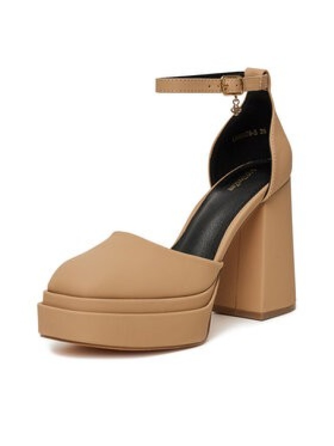 DeeZee Czółenka LW85478-6 Beżowy