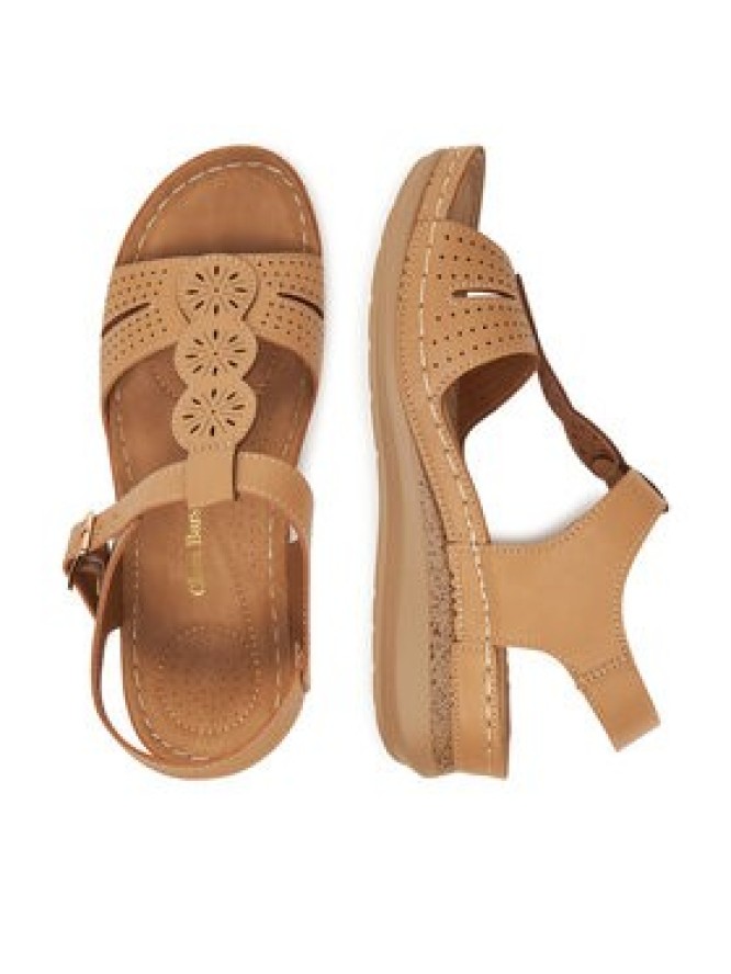 Clara Barson Sandały WYL05010-18 Beżowy