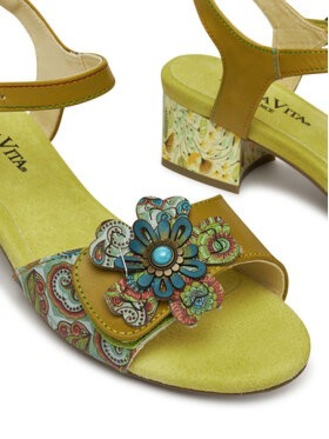 Laura Vita Sandały Hucbio 42 Khaki