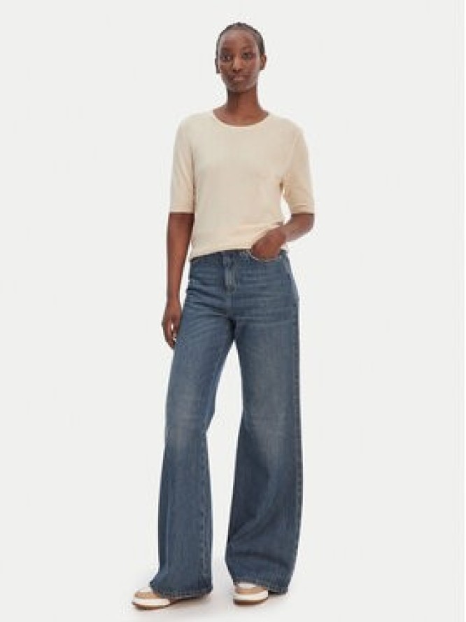 BOSS Sweter C_Fiaffu 50557077 Beżowy Regular Fit