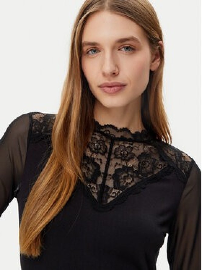 Morgan Bluzka 251-TIAMO Czarny Slim Fit