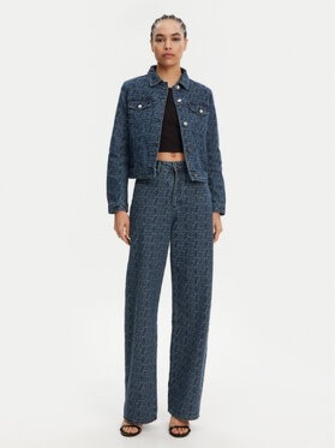 Armani Exchange Kurtka jeansowa XW000556 AF12844 FB055 Niebieski Regular Fit